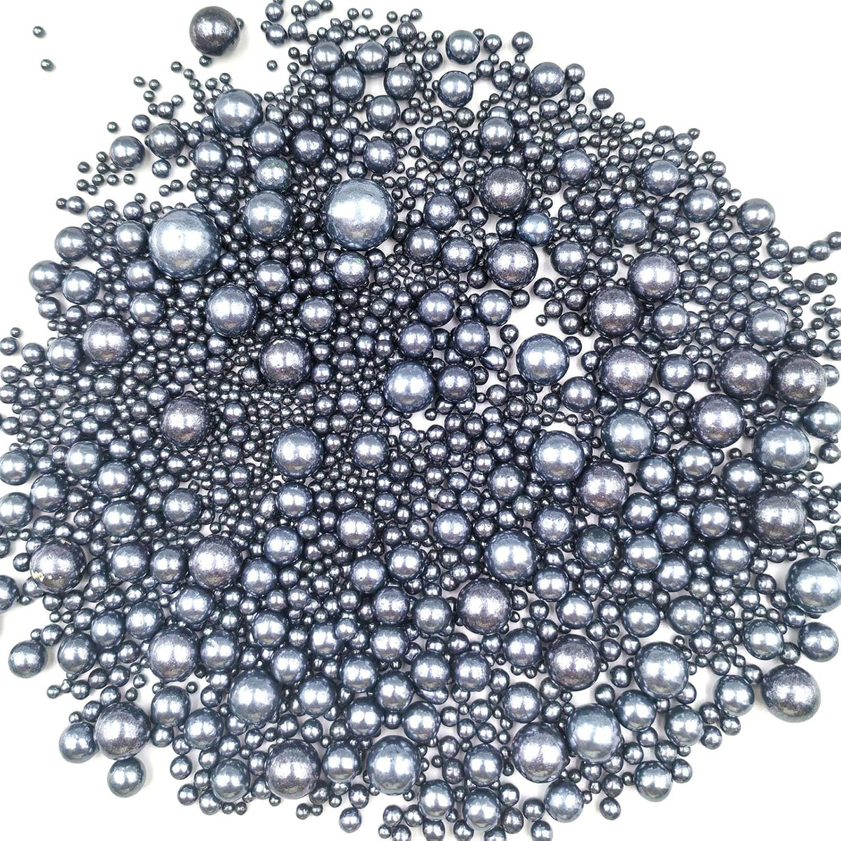 Edible Pearl Sugar Sprinkles Black Candy Mixing Size Baking Edible Cake Decorations Cupcake Toppers