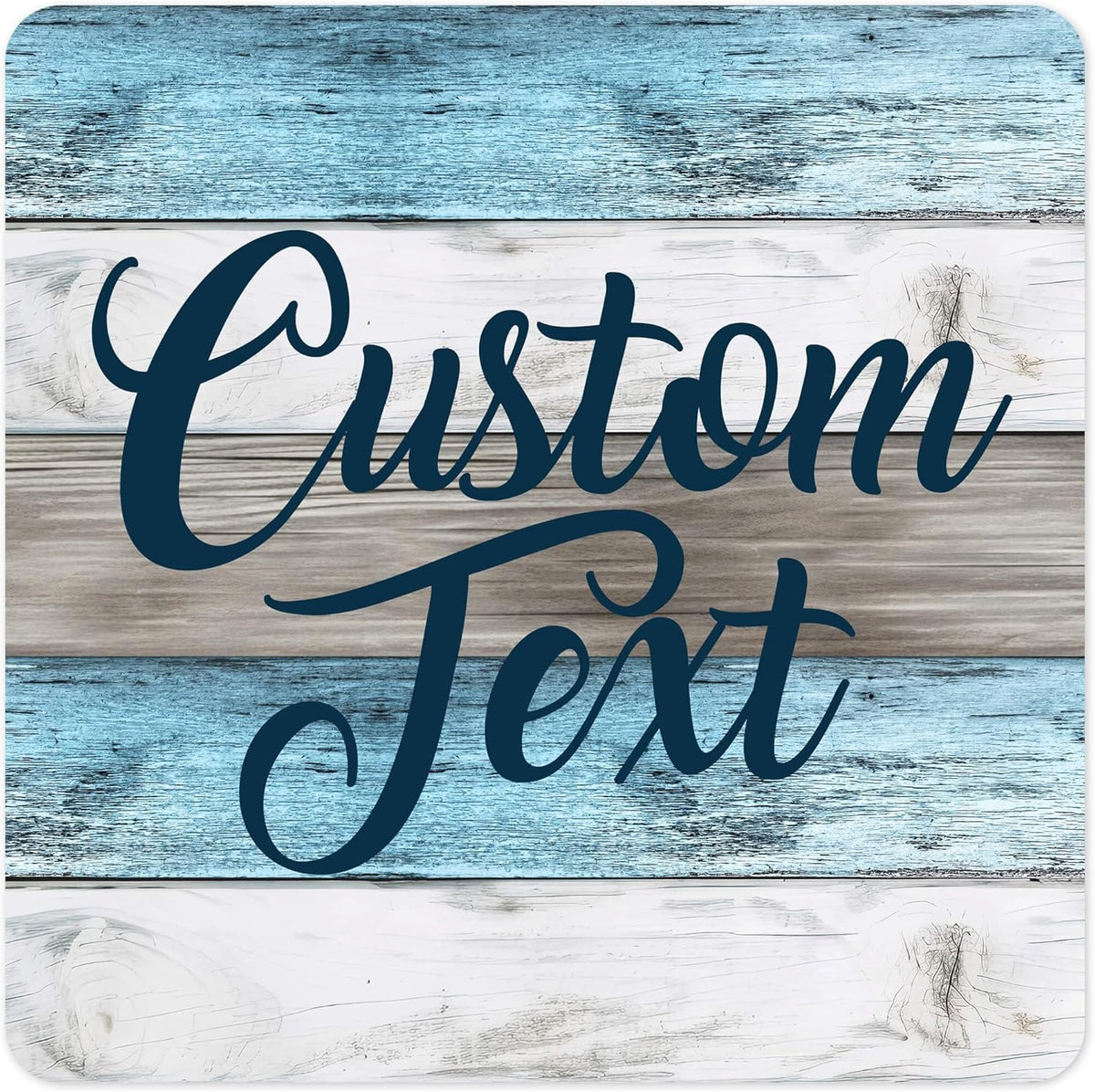 Custom Sign, Custom Street Sign, 11 Font Colors, 13 Font Styles, 4 Hole Options, 22 Sizes, 24x24