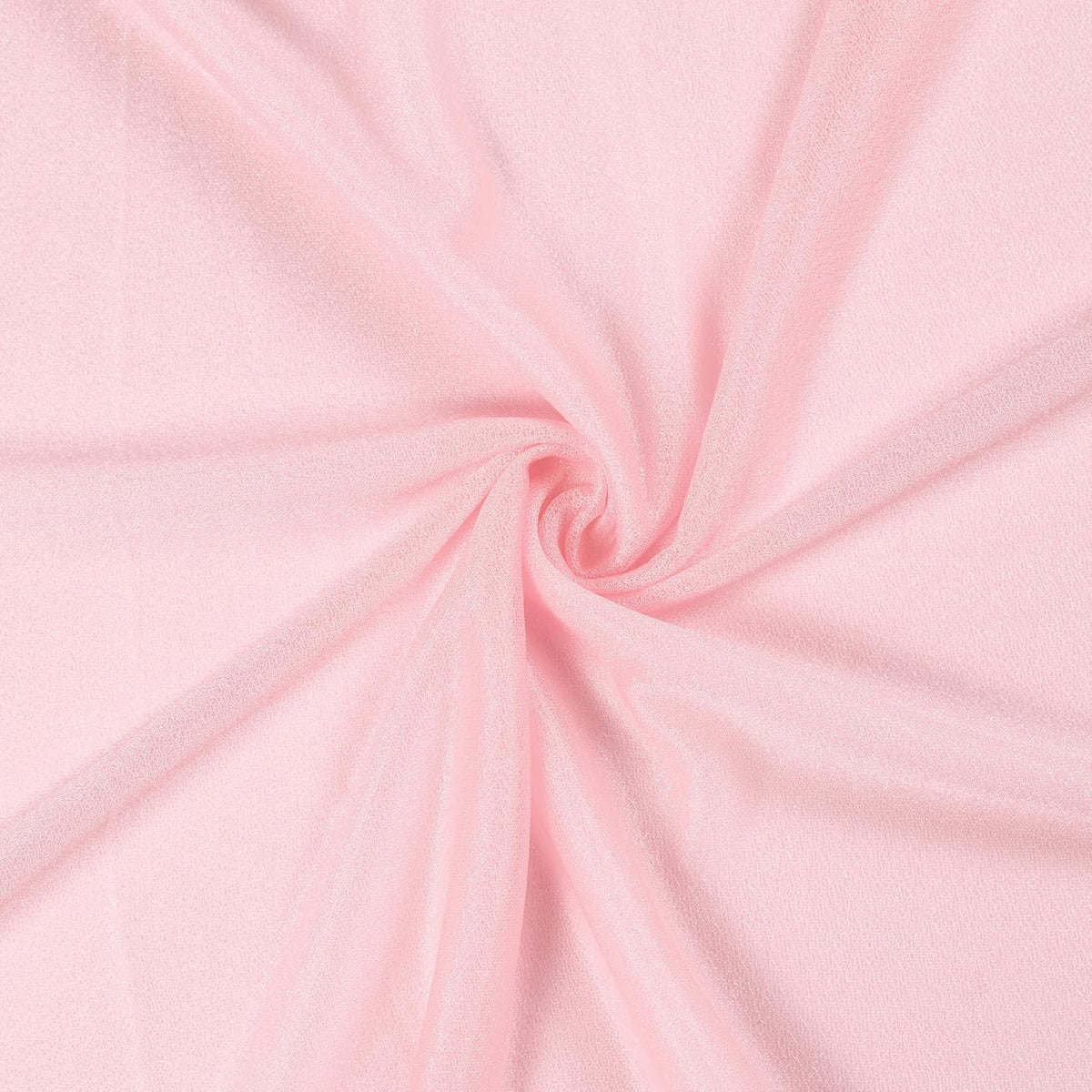 VDS Pack of 1 Panel (30 Inch X 30 Feet) Wedding Arch Draping Fabric Sheer Chiffon Fabric Drapery