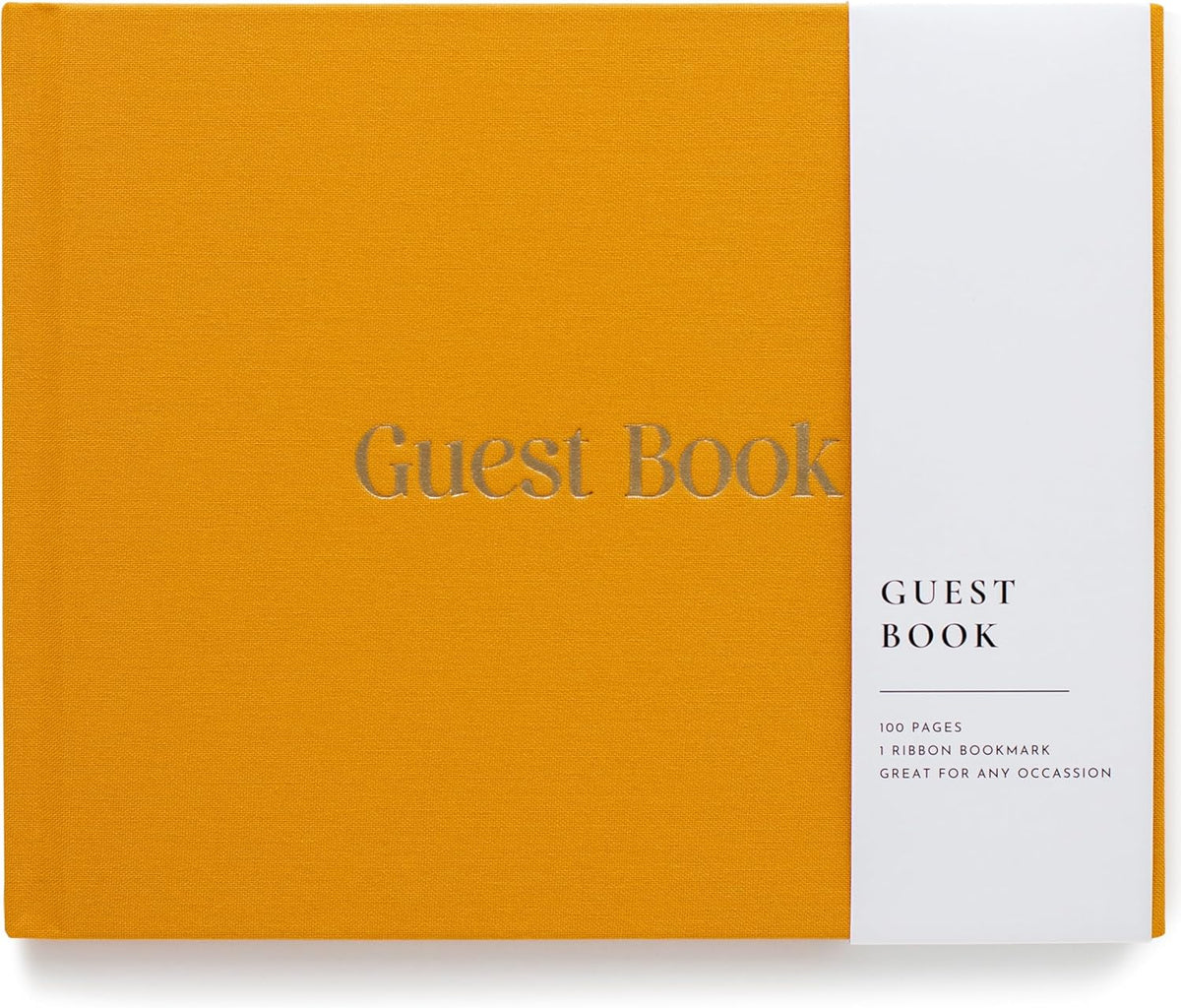 Lamare Wedding Guest Book – Elegant Guest Book for Party, Baby Shower Guest Book & Polaroid Guest