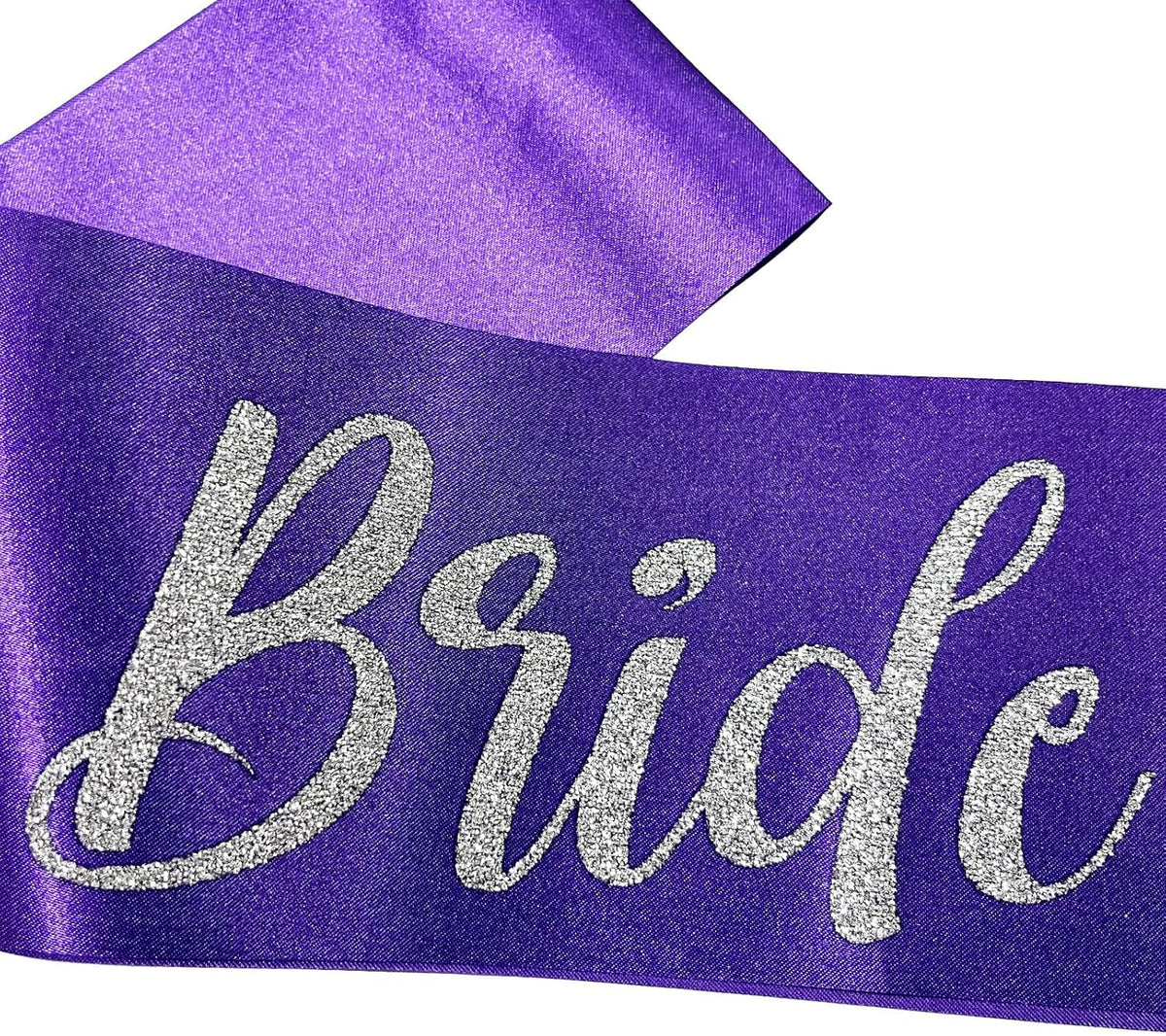 Bride to Be Sash Purple, Bride Sash Bachelorette Party Bridal Shower Sashes Bachelor Decorations