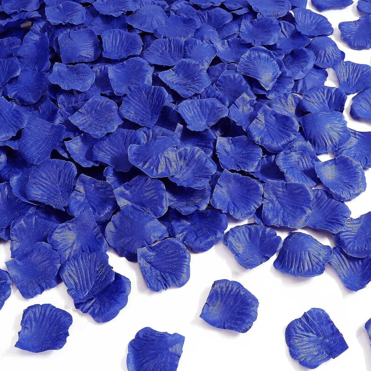 1000 Pcs Dark Blue Rose Petals Artificial Silk Flower Petals Romantic Decorations for Wedding