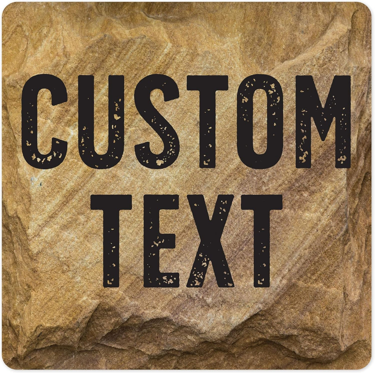 Custom Sign, Custom Street Sign, 11 Font Colors, 13 Font Styles, 4 Hole Options, 22 Sizes, 36x36