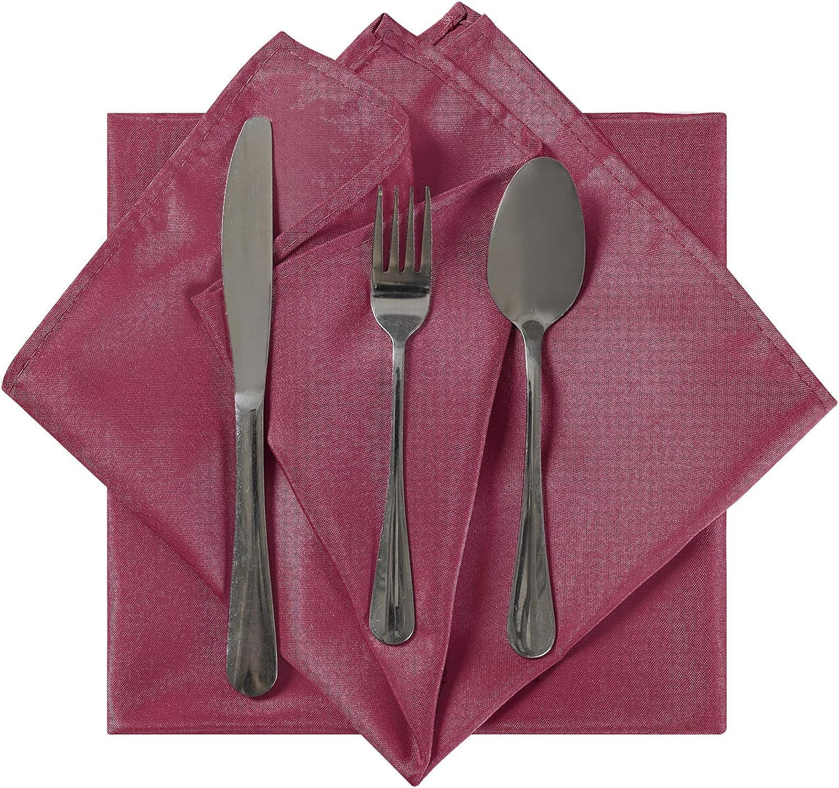 Cloth Napkins 20x20 inch Washable Polyester Dinner Napkins Soft Table Napkins for Wedding Party