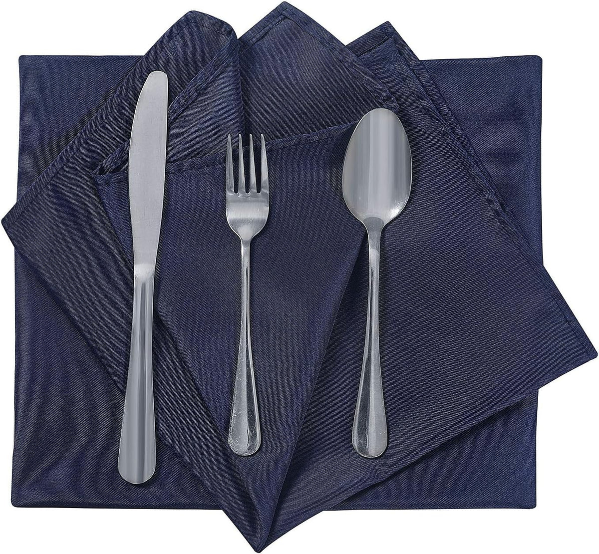 Cloth Napkins 17x17 inch Washable Polyester Dinner Napkins Soft Table Napkins for Wedding Party