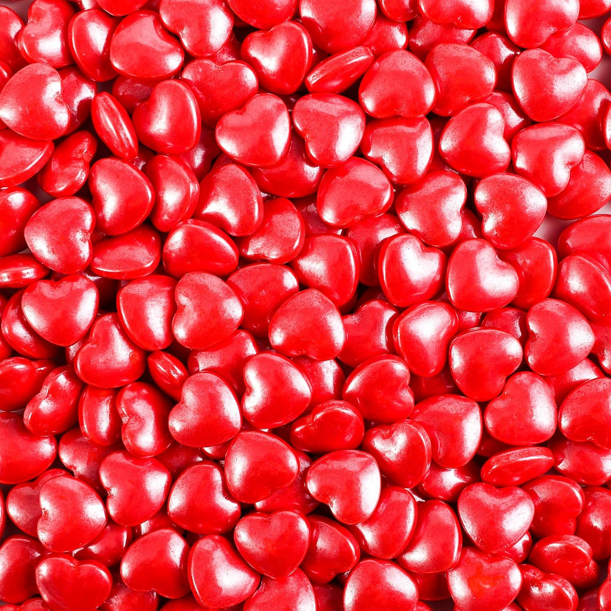 Kasvan Mixed Heart Shapes Sprinkles - Edible Candy Pearls 130g/4.58 Oz, Mix Size, Baking Cake