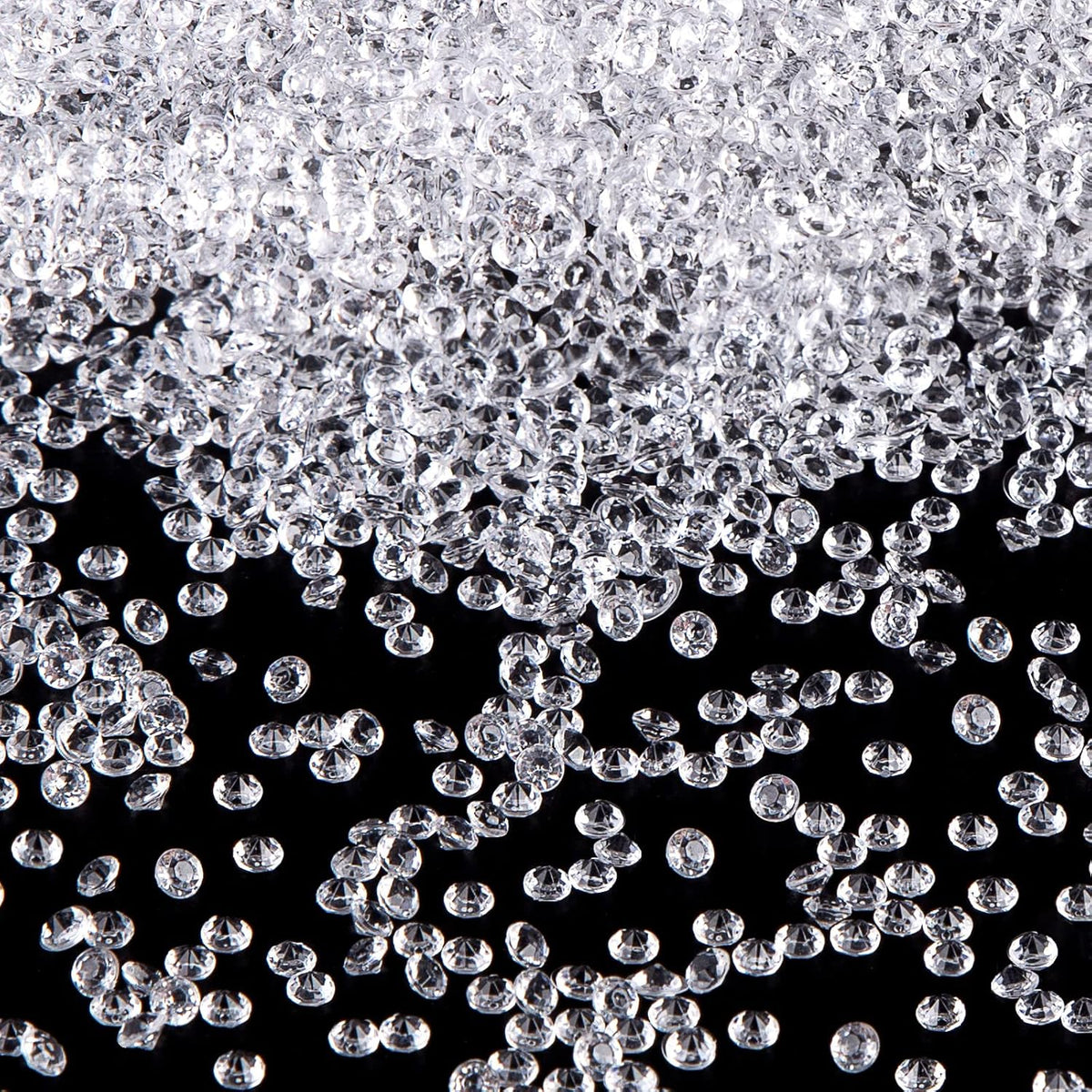 FUTUREPLUSX Fake Diamonds, 10000 PCS Mini Clear Diamonds Decoration Acrylic Crystal Vase Fillers