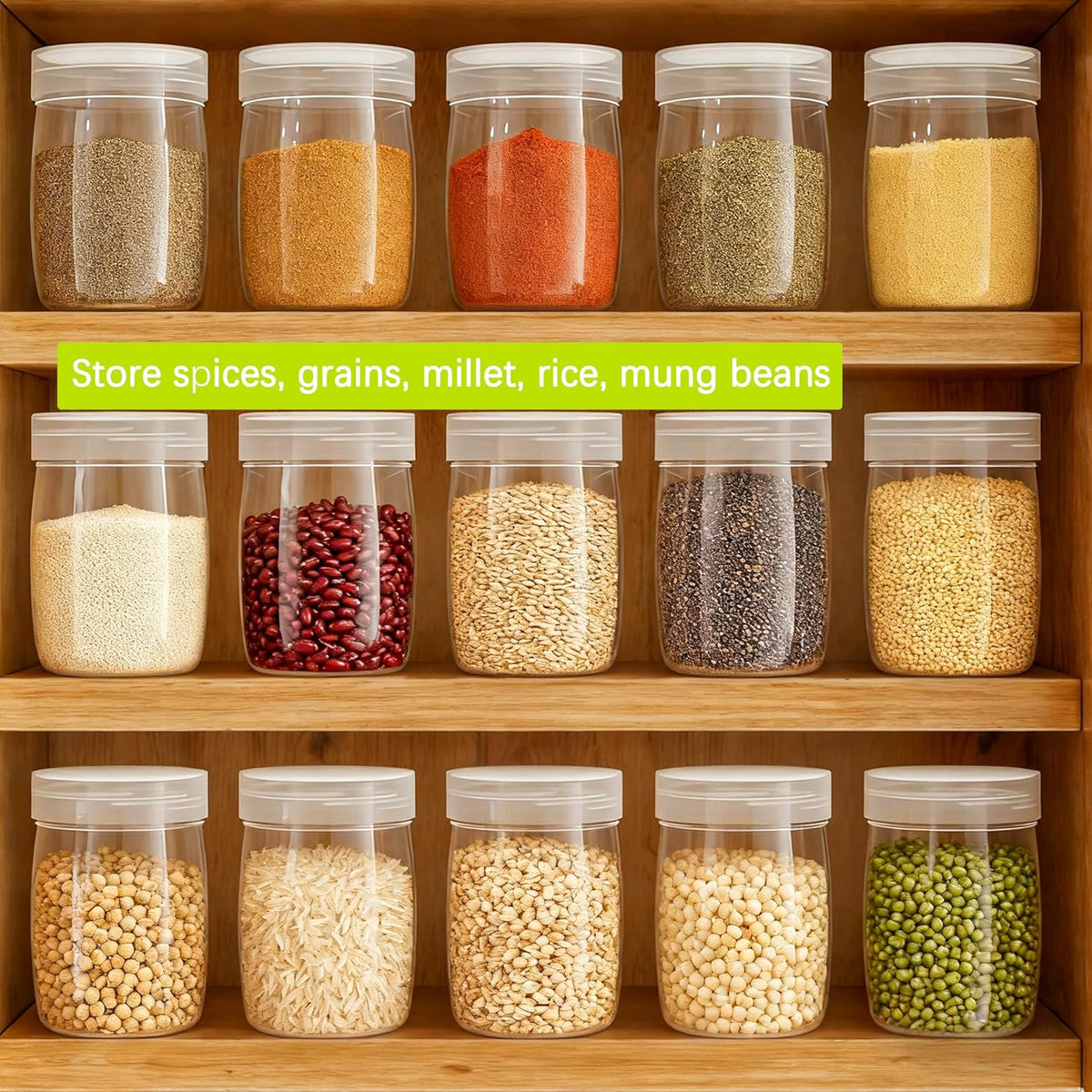 Mini Pudding Jars 82Pack, 5oz/150ml Plastic Favor Jar with Lids, Candy jars,Yogurt Containers with
