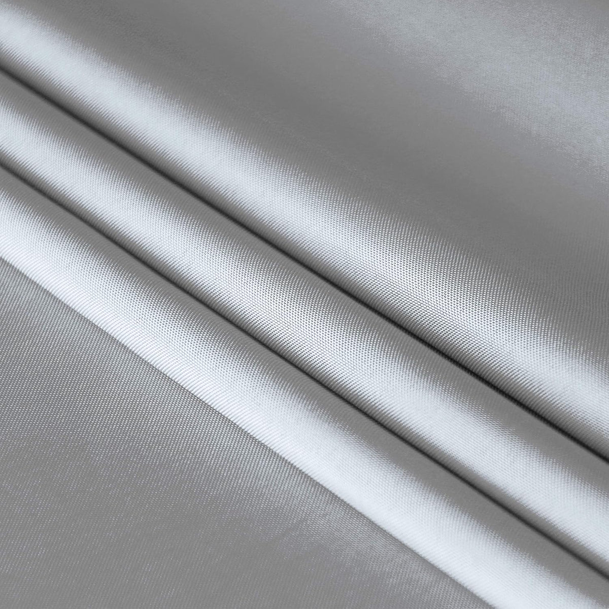 Hiasan Silver Grey Tablecloth for Rectangle Tables - Waterproof and Spillproof Washable Fabric
