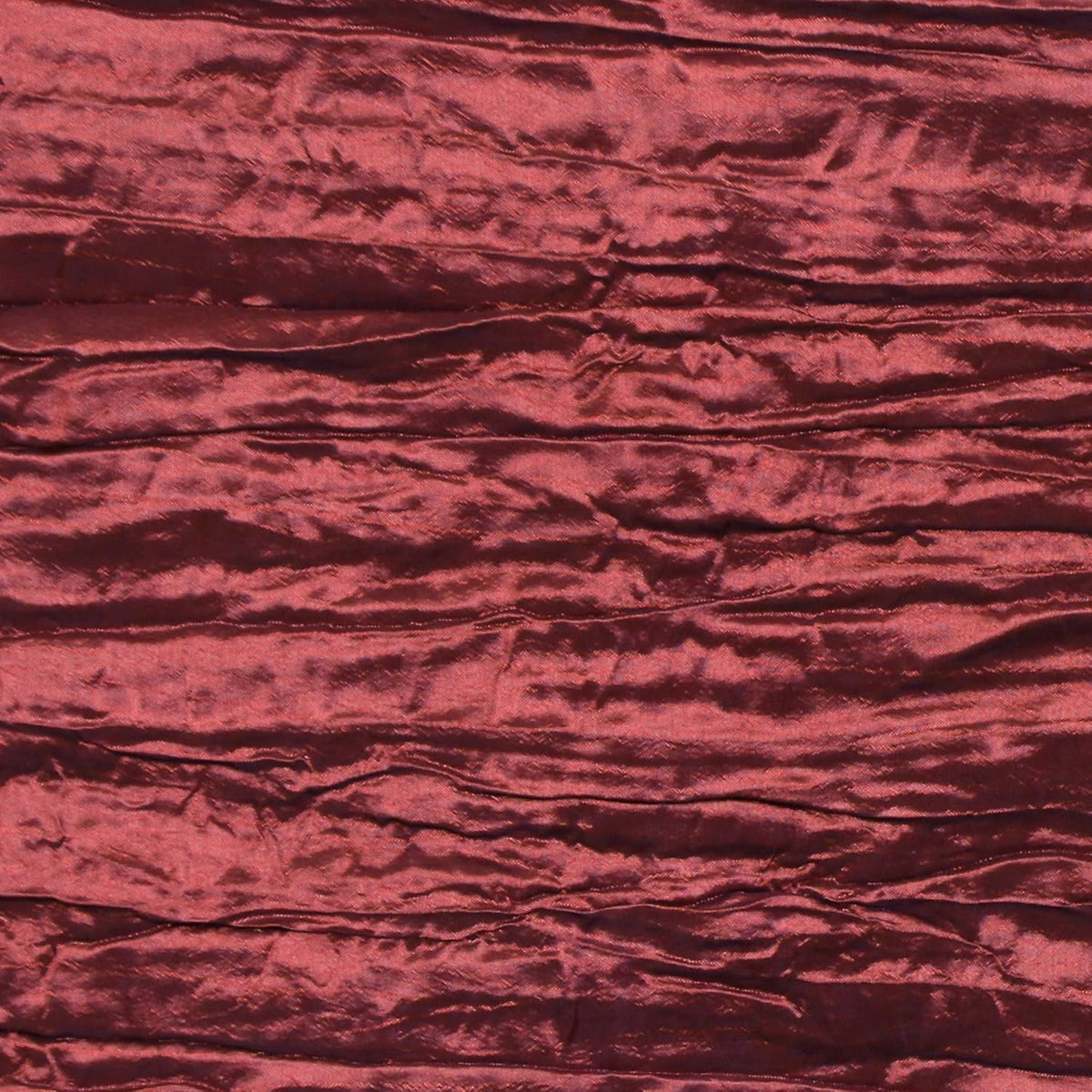 YOUR CHAIR COVERS - 90 x 132 inch Rectangular Crinkle Taffeta Tablecloth - Burgundy, Rectangle