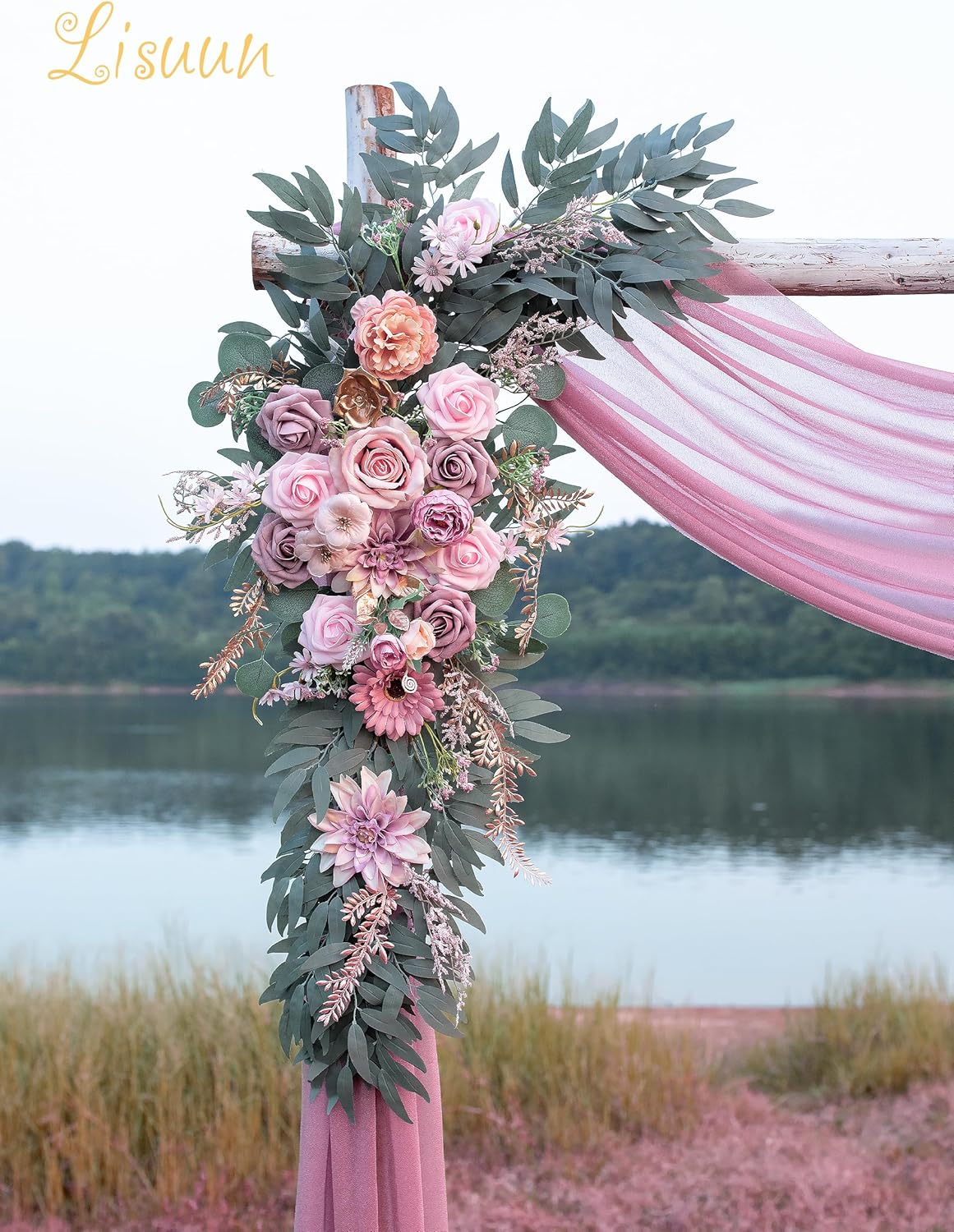 Wedding Arch Flowers, Artificial Flowers for Decoration, Large Flower Swag for Boho Styles Wedding