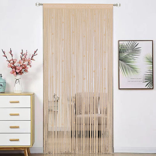 Beaded Curtain Beads Door String Curtains Ideal for Living Room Decor Wall Hanging Fringe Doorway