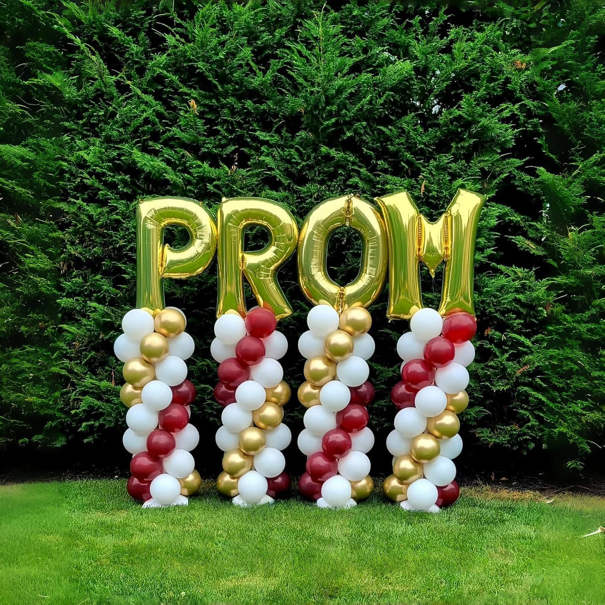 40 Inch Foil Letter Balloon, Big Alphabet R Word, Large Self Inflating Gold Decor for Custom Name