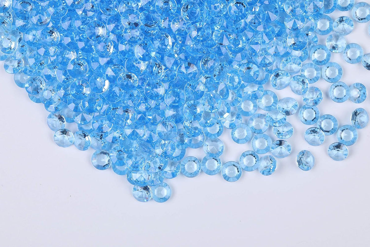 1000pcs/ Pack Wedding Table Acrylic Diamond Scatter Crystals Confetti Acrylic Gems Vase Fillers