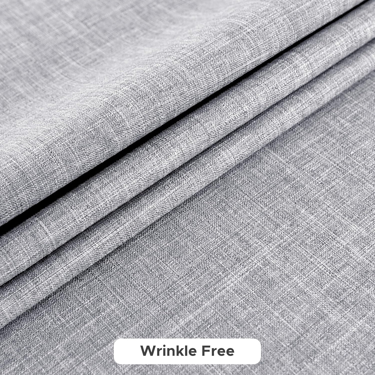 Fitable Faux Linen Tablecloths for Rectangle Tables: Water & Stain Resistant Farmhouse Table Cloth