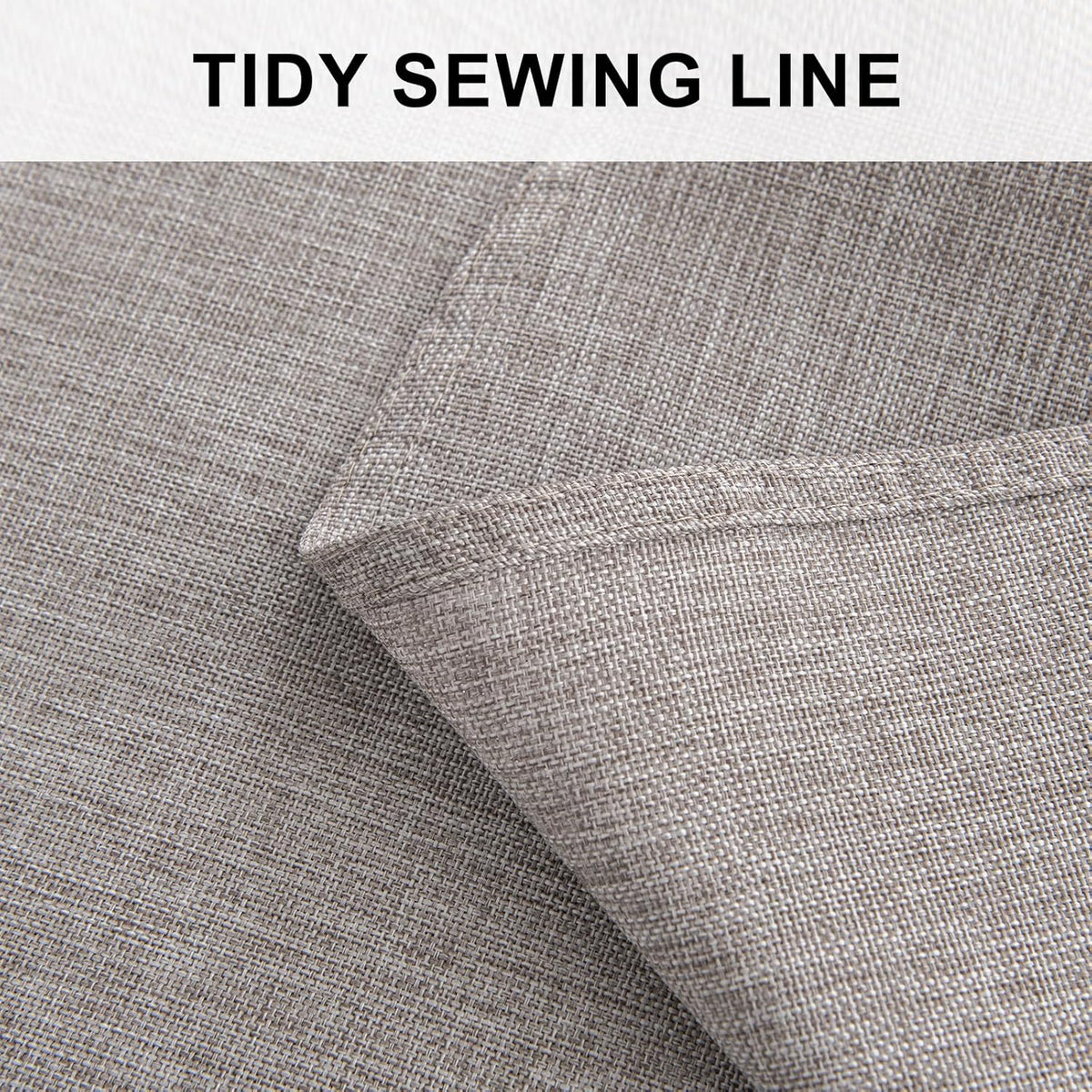 Hiasan Round Linen Tablecloth 30 Inch - Wrinkle and Stain Resistant Washable Polyester Fabric Table