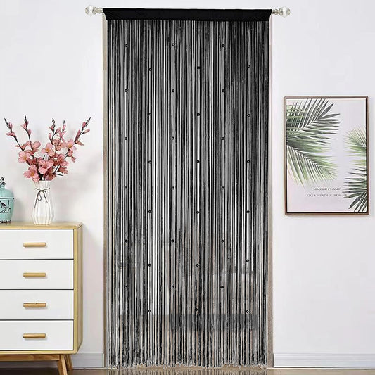Beaded Curtain Beads Door String Curtains Ideal for Living Room Decor Wall Hanging Fringe Doorway
