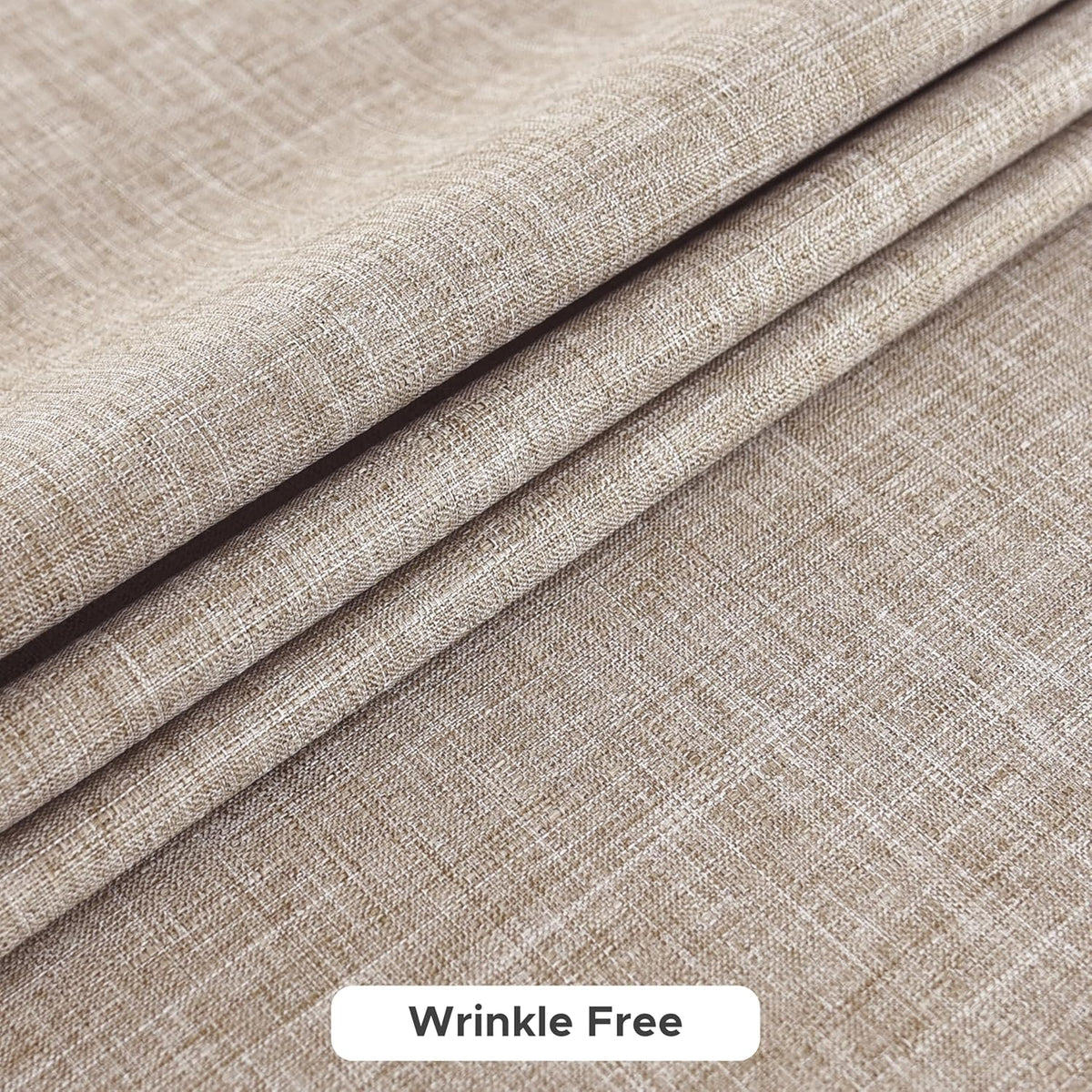 Fitable Square Table Cloth Linen Textured: Water & Stain Resistant Farmhouse Tablecloth, Washable