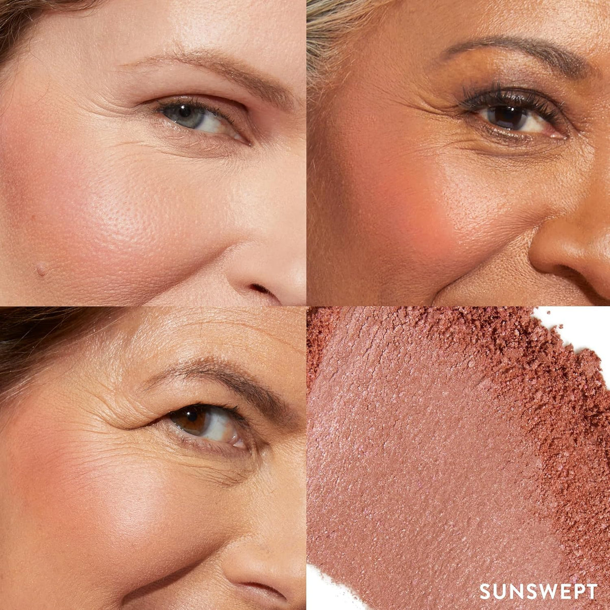 LAURA GELLER NEW YORK Baked Blush-n-Brighten Marbleized Blush - Sunswept - Creamy Lightweight