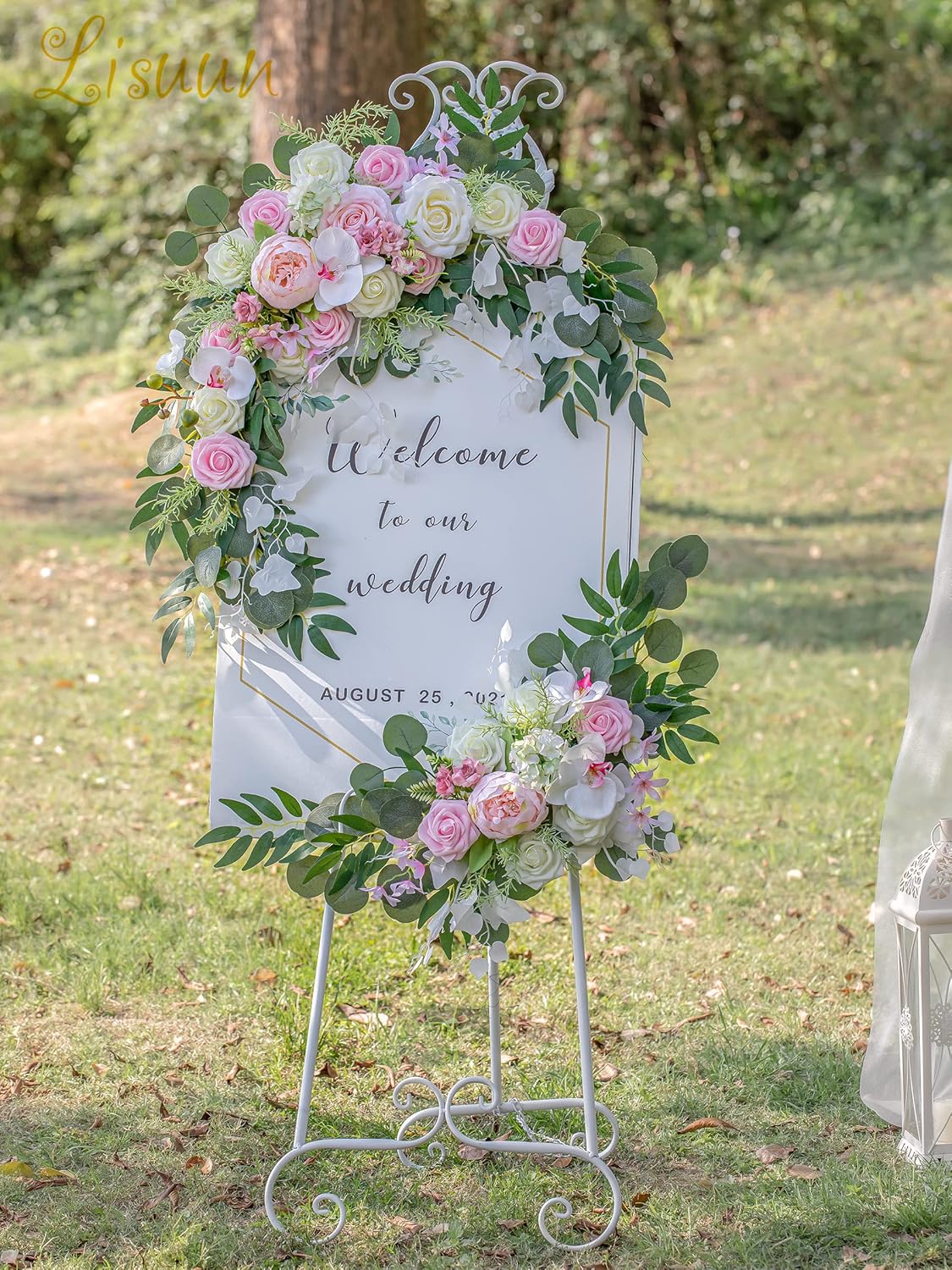 Wedding Arch Flowers, Artificial Flowers for Decoration, Large Flower Swag for Boho Styles Wedding