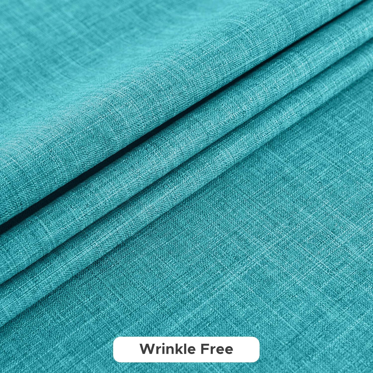 Fitable Faux Linen Tablecloths for Rectangle Tables: Water & Stain Resistant Farmhouse Table Cloth