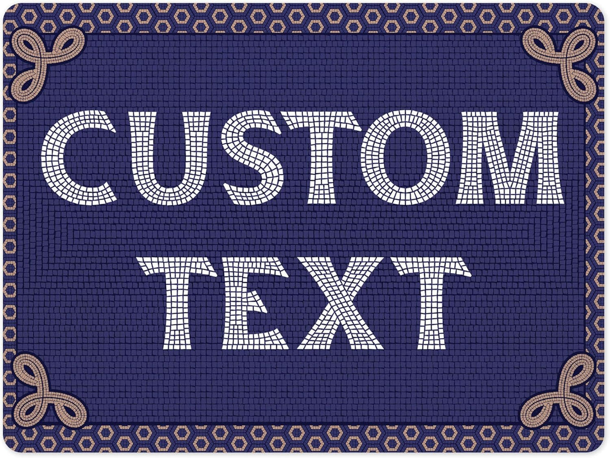 Custom Sign, Custom Street Sign, 11 Font Colors, 13 Font Styles, 4 Hole Options, 22 Sizes, 18x24