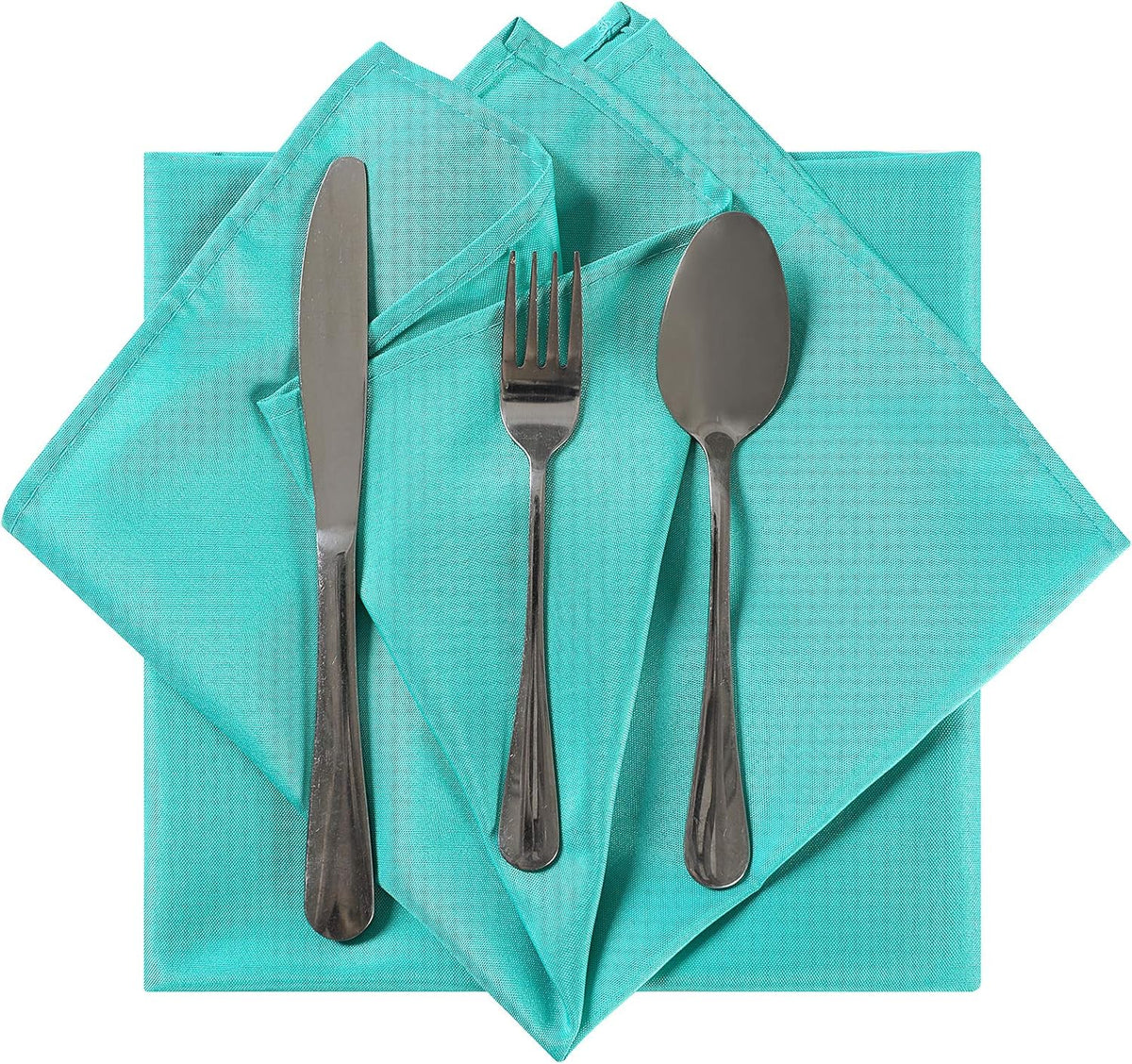 Cloth Napkins 17x17 inch Washable Polyester Dinner Napkins Soft Table Napkins for Wedding Party
