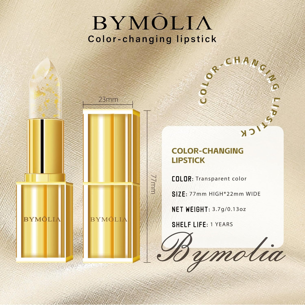 Transferproof Color-Changing Lipstick – pH Activated Tint Balm for Personalized Color, Long-Lasting