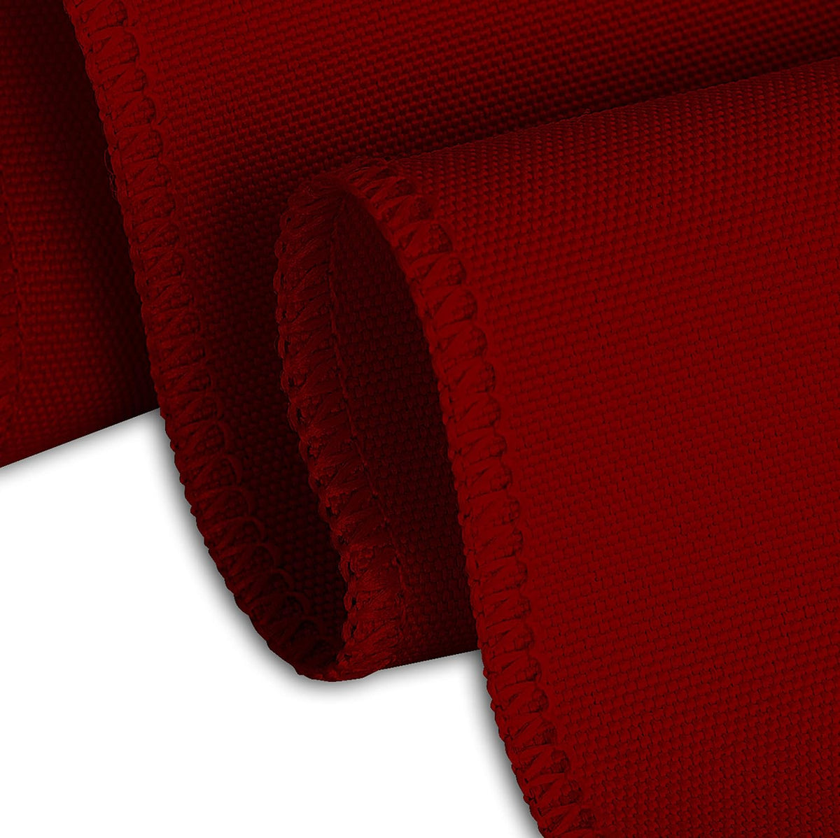 LTC LINENS 2 Pack 120 Inch Round Tablecloth Burgundy - Great for 60 Inch Round Table Floor Length