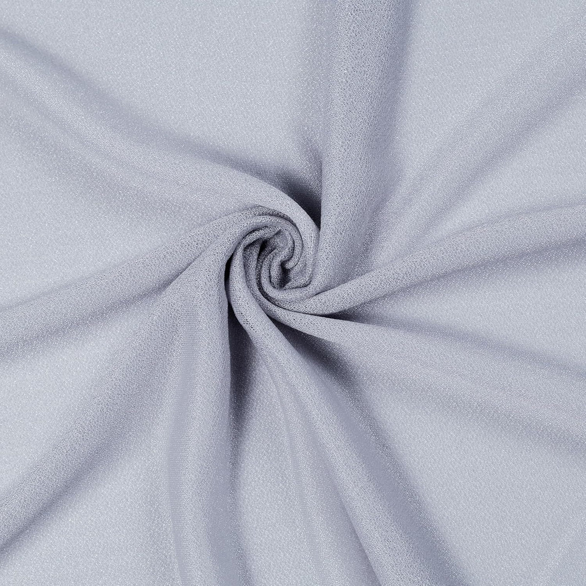 VDS Pack of 3 Panel (30 Inch X 20 Feet) Wedding Arch Draping Fabric Sheer Chiffon Fabric Drapery