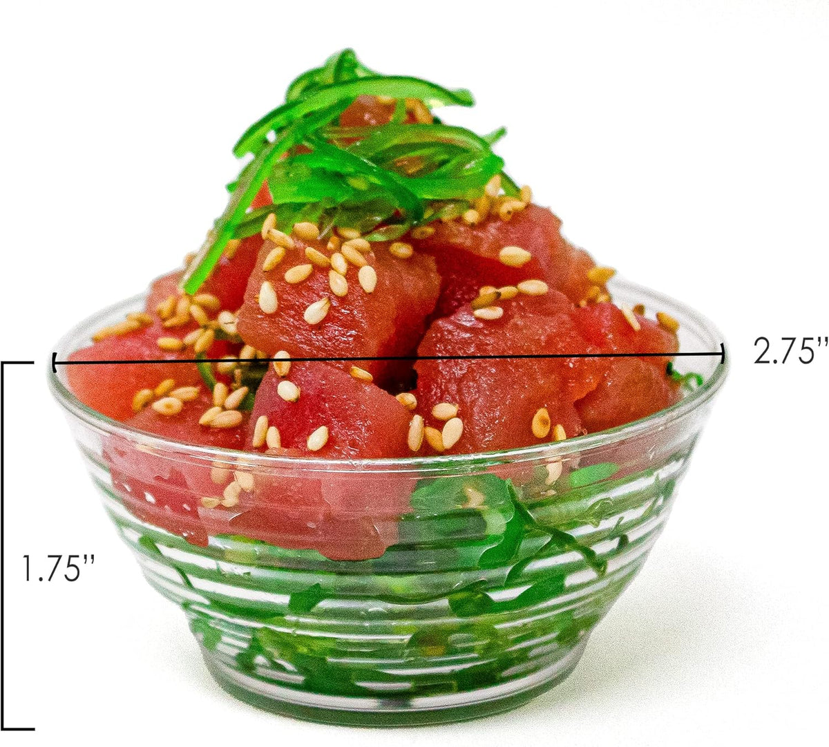 50 Pack 3 oz. Asian-Style Black Mini Plastic Bowl With Spoons For Appetizer Bowls and Disposable