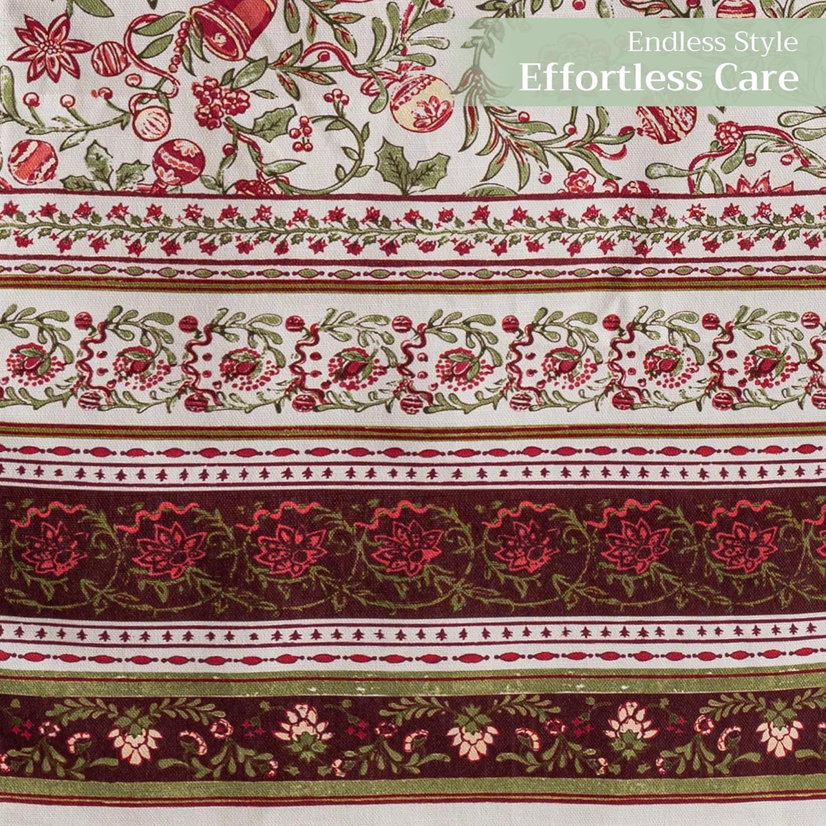 Maison d' Hermine Table Runner 100% Cotton Single Layer Table Runners 72 inches Long Decorative for