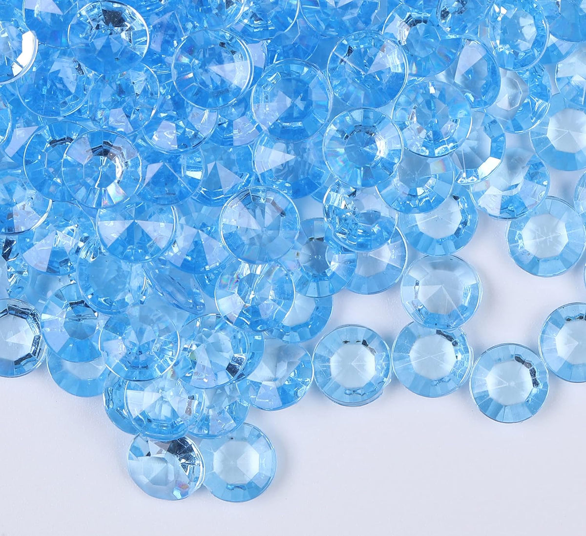 1000pcs/ Pack Wedding Table Acrylic Diamond Scatter Crystals Confetti Acrylic Gems Vase Fillers