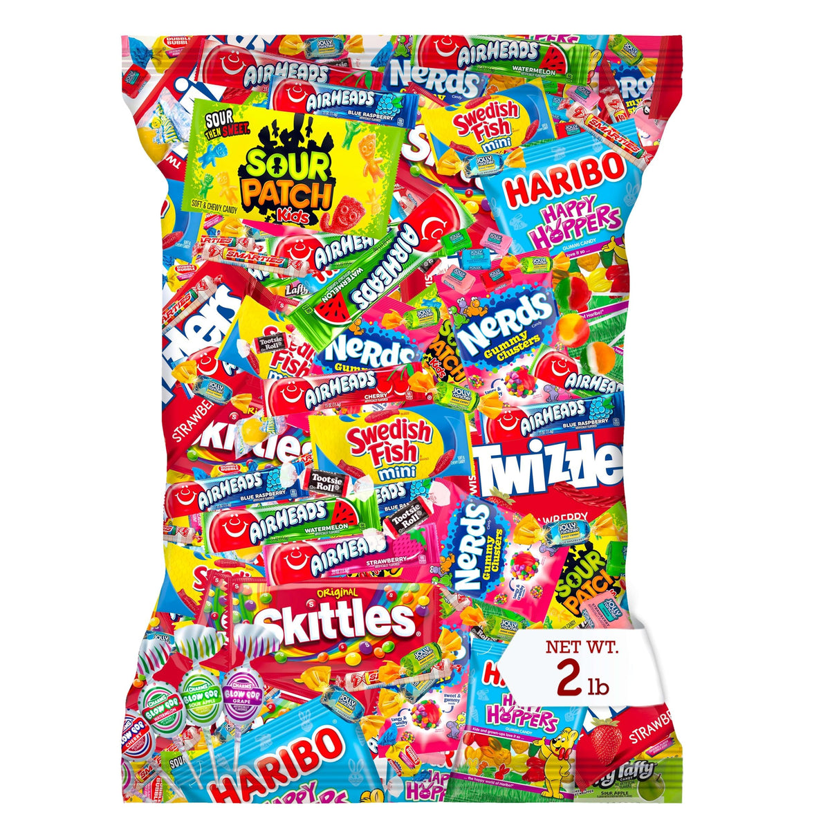 Bulk Candy Variety Pack - 2 lb Candy - CandyBulk Individually Wrapped Candies - Candies - Pinata