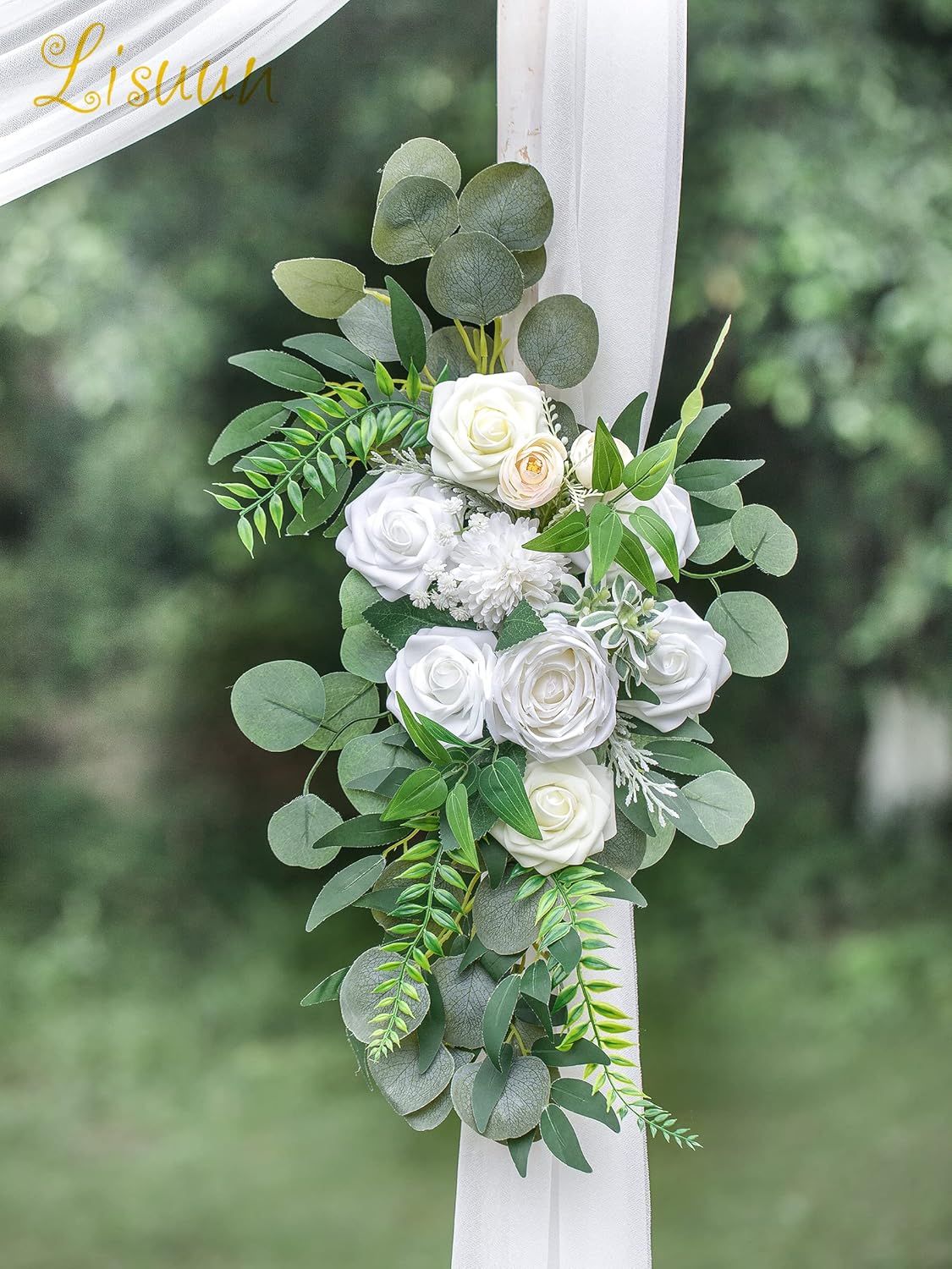 Wedding Arch Flowers, Artificial Flowers for Decoration, Large Flower Swag for Boho Styles Wedding