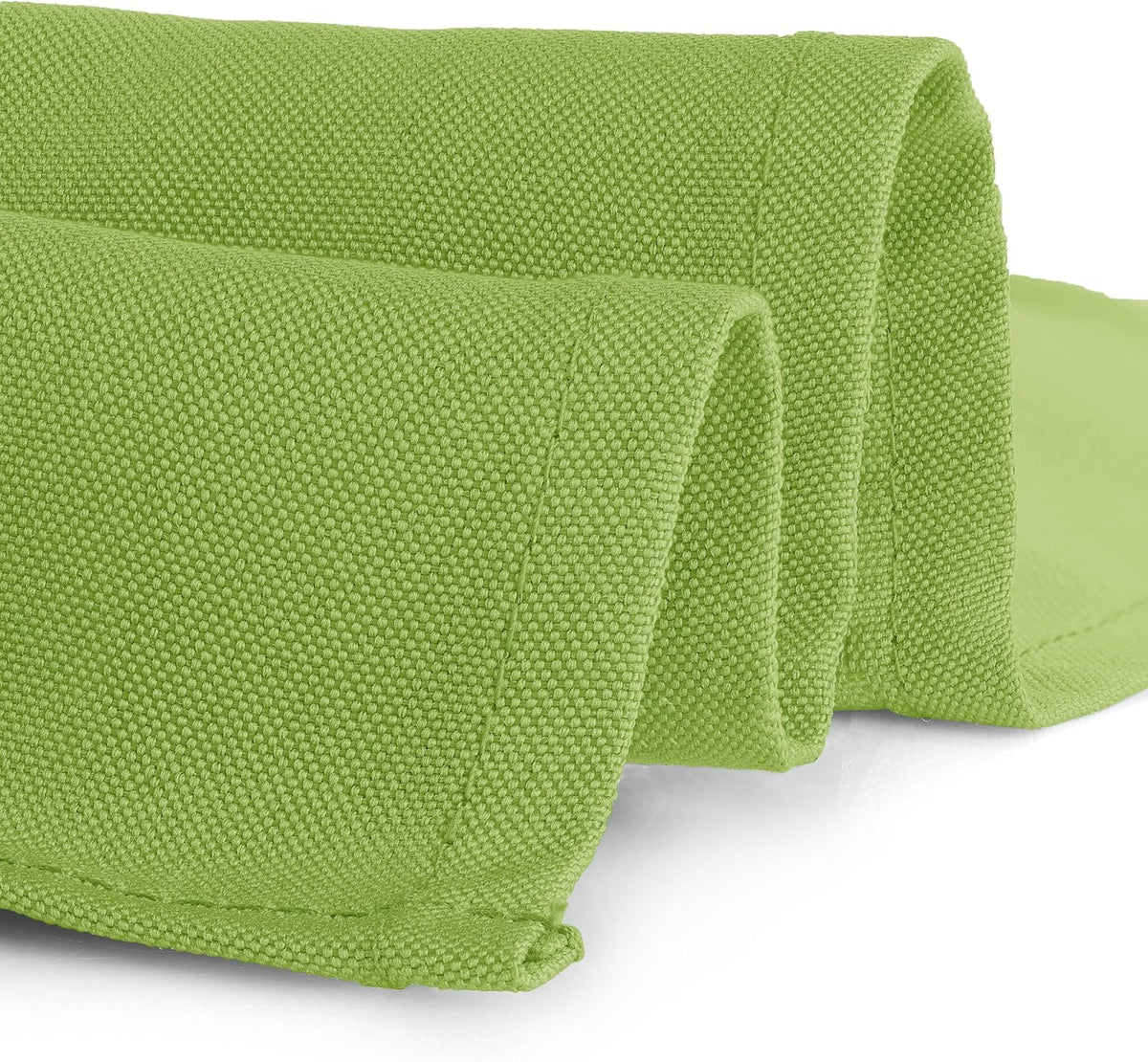 Gee Di Moda Square Tablecloth - 52 x 52 Inch Apple Green Table Cloth for Small Square or Round