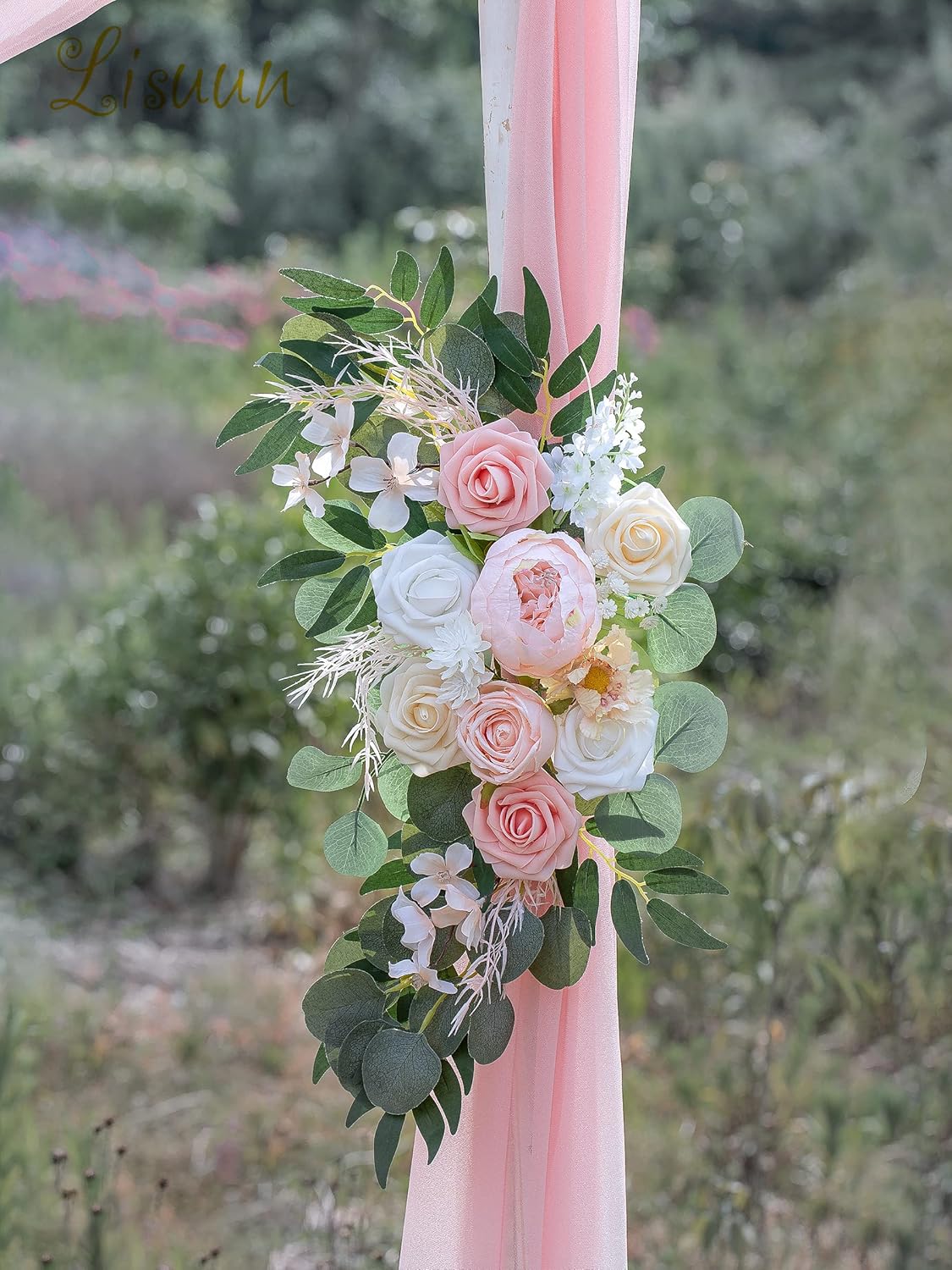 Wedding Arch Flowers, Artificial Flowers for Decoration, Large Flower Swag for Boho Styles Wedding
