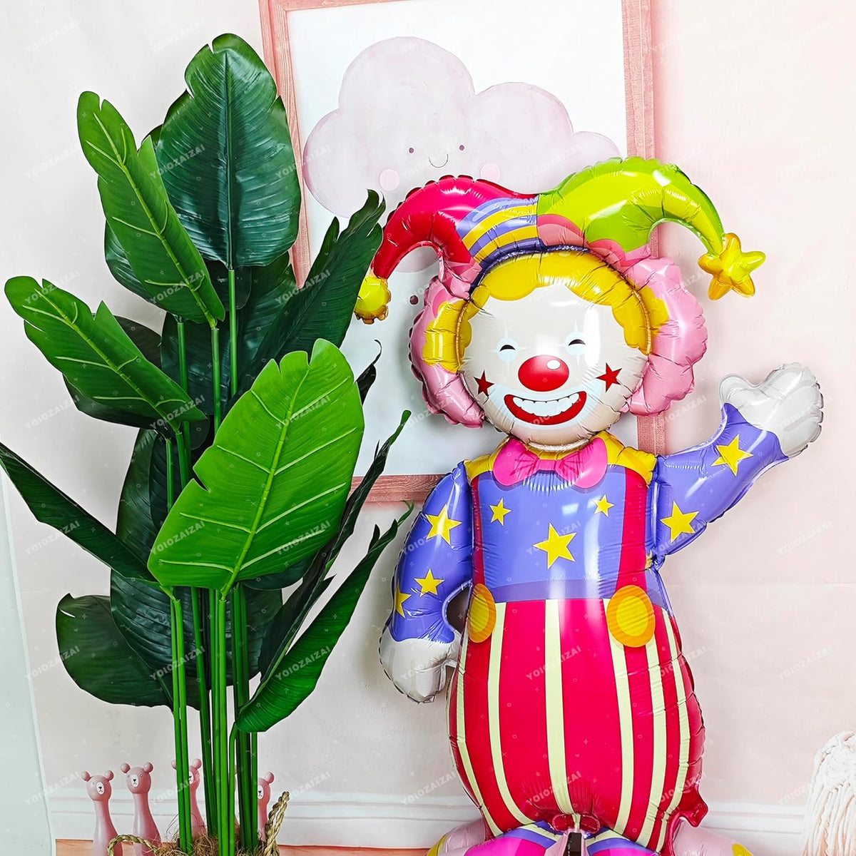 Self Standing Large Circus Balloon For Circus Carnival Theme Party Decorations Circus For Plim Plim