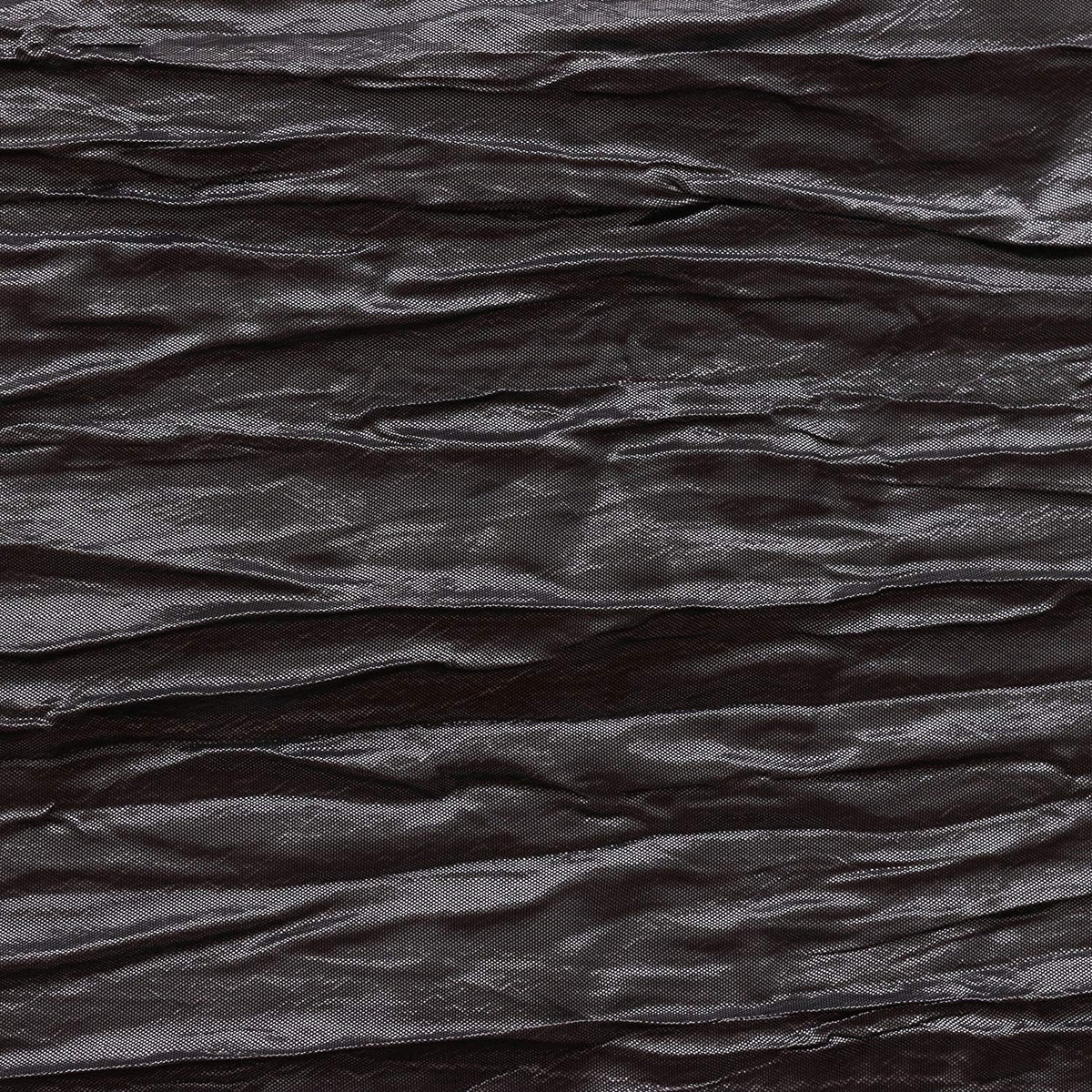 YOUR CHAIR COVERS - 60 x 102 inch Rectangular Crinkle Taffeta Tablecloth - Black, Rectangle Table