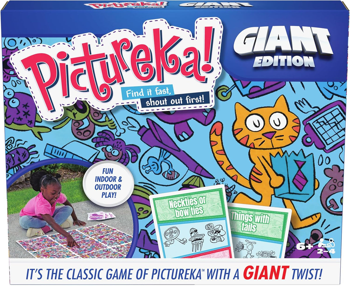 Spin Master Games, Pictureka. Giant Edition, Family Game for Indoor & Outdoor Fun with Big