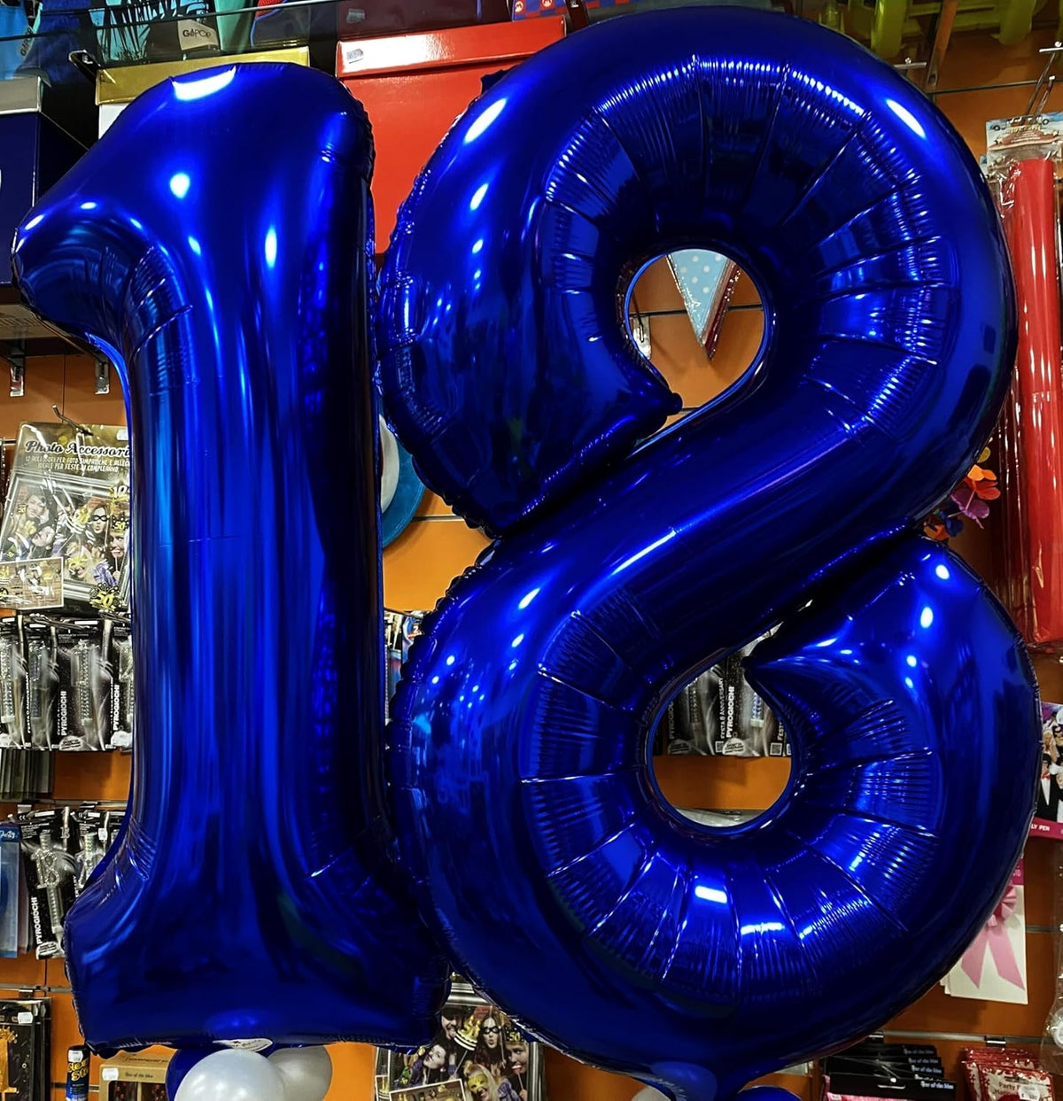 Night Blue Number 1 Balloon 40 inch, Number 1 Birthday Balloons for Boy Girl, Night Blue Foil One