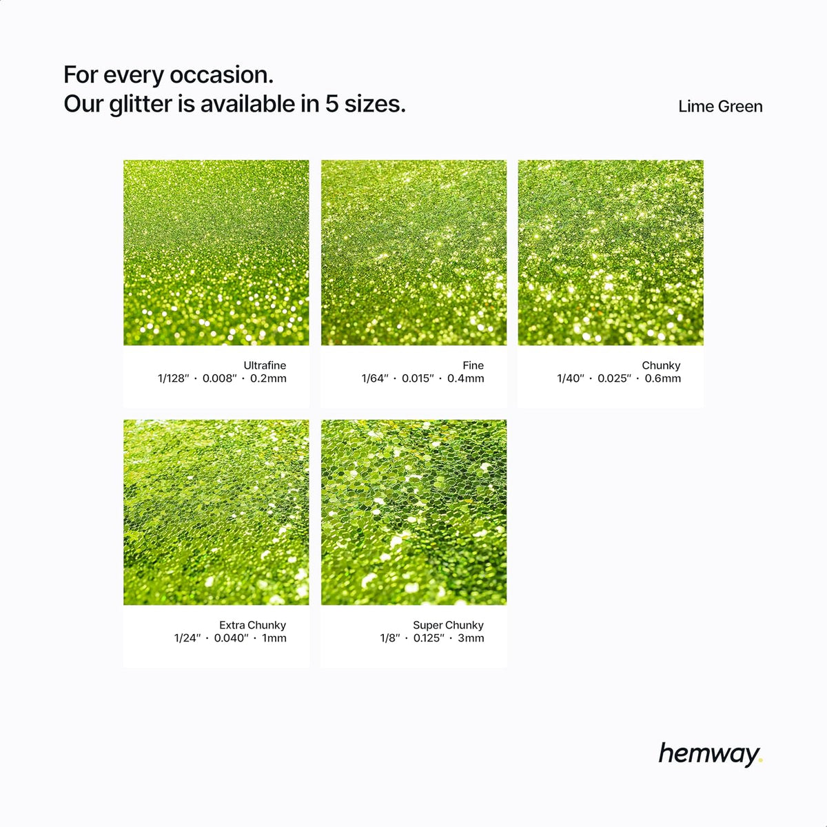 Hemway Eco Friendly Biodegradable Glitter 100g / 3.5oz Bio Cosmetic Safe Sparkle Vegan for Face