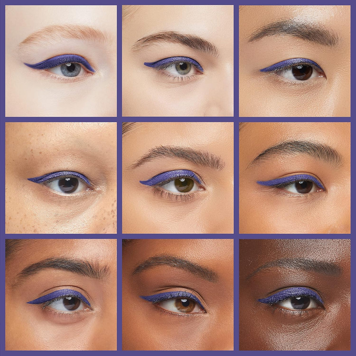 VASANTI Kajal Waterline Eyeliner Pencil (Violet Rays) - Long lasting, Blendable, Safe for Sensitive