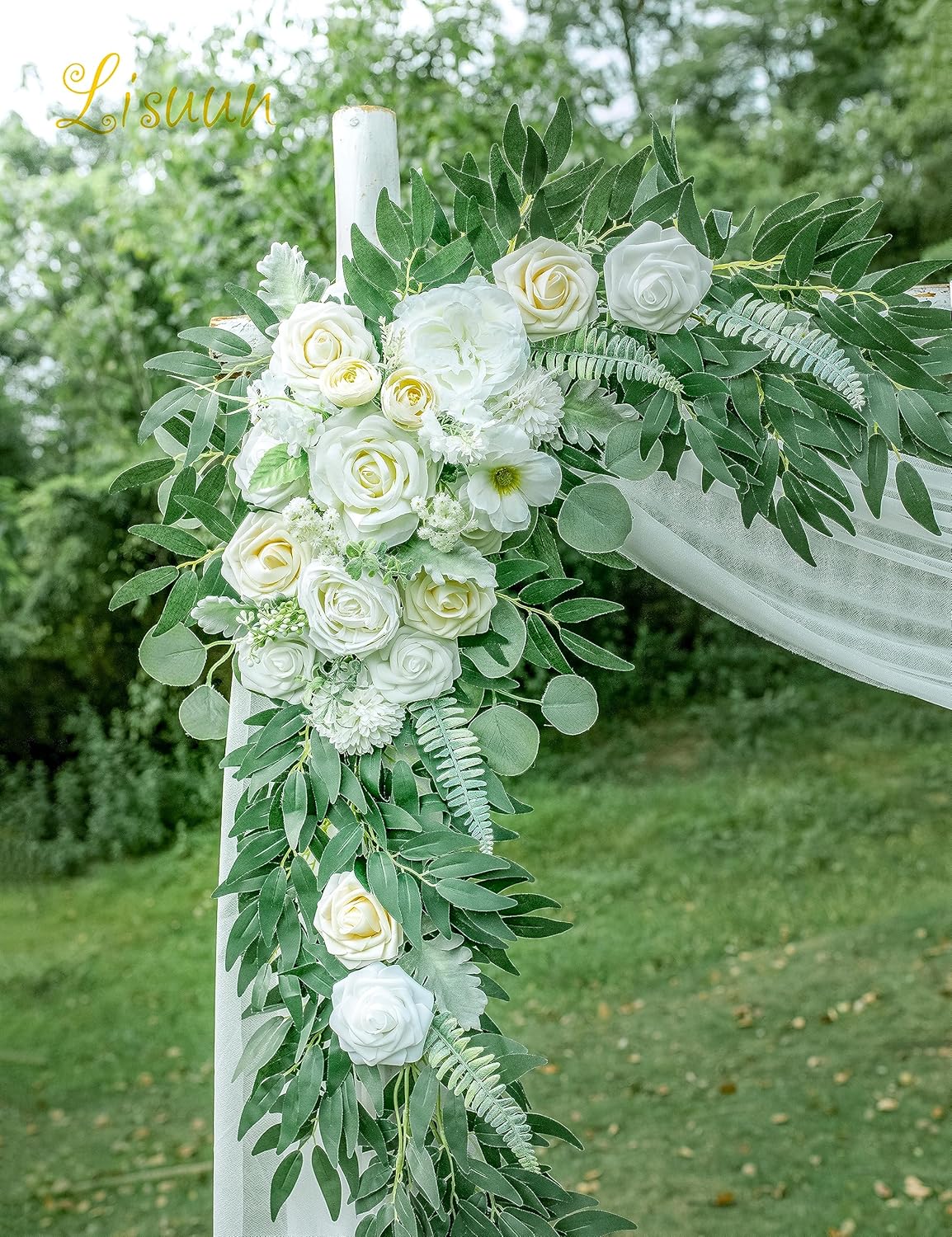 Wedding Arch Flowers, Artificial Flowers for Decoration, Large Flower Swag for Boho Styles Wedding