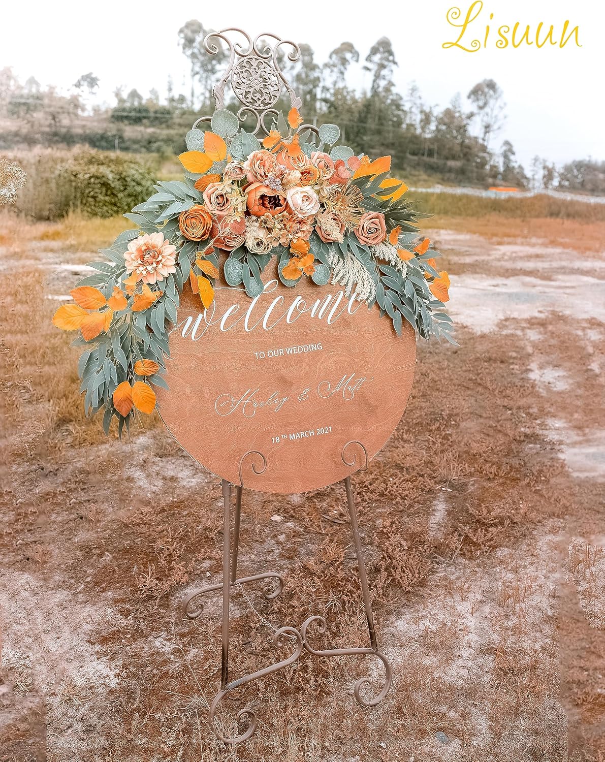 Wedding Arch Flowers, Artificial Flowers for Decoration, Large Flower Swag for Boho Styles Wedding