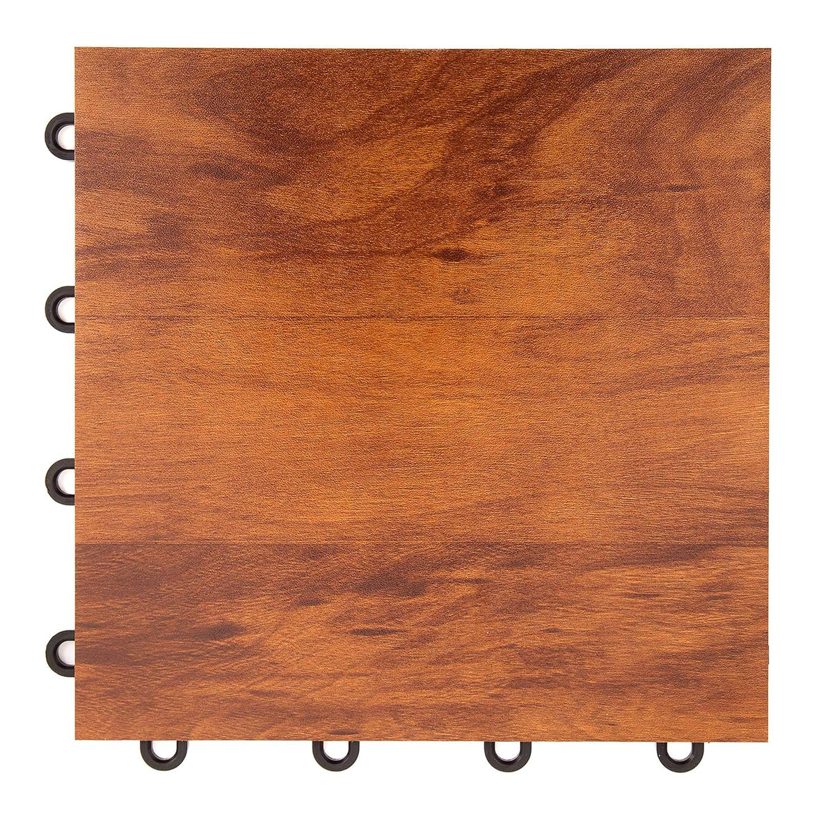 IncStores 3/8" Thick Snap Together Dance Flooring Tiles | 12”x12” Printed Vinyl Dance Floor Tiles