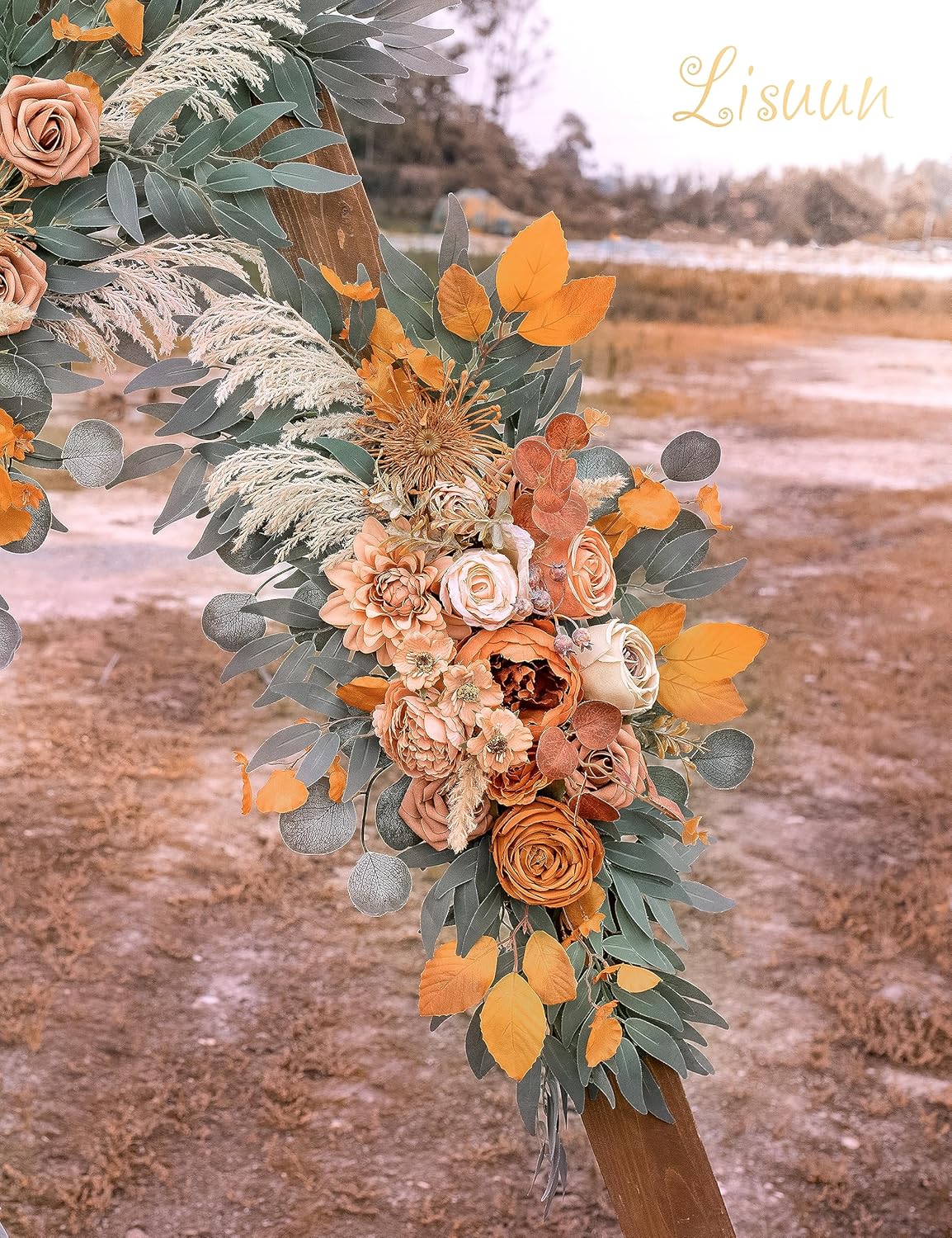 Wedding Arch Flowers, Artificial Flowers for Decoration, Large Flower Swag for Boho Styles Wedding