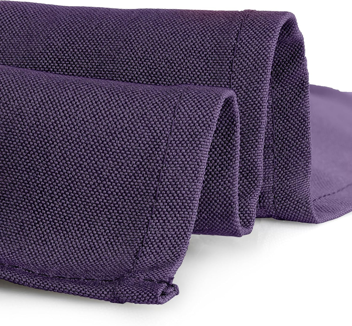 Gee Di Moda Square Tablecloth - 85 x 85 Inch Purple Table Cloth for Large Square or Round Tables