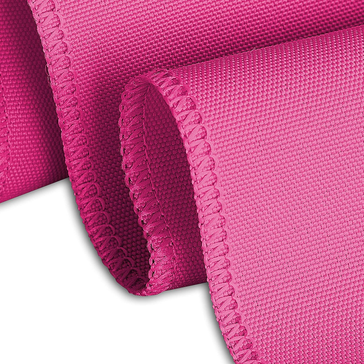 LTC LINENS Fuchsia Round Tablecloth 120 Inch for 60 Inch Round Table - Washable, Wrinkle Resistant